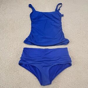 Athleta Royal Blue Tankini